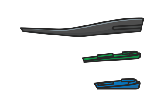 Comfortable Orthotics Shoe Insole Front View vector illustration. Fashion object icon concept. Insoles for a comfortable and healthy walk vector design.