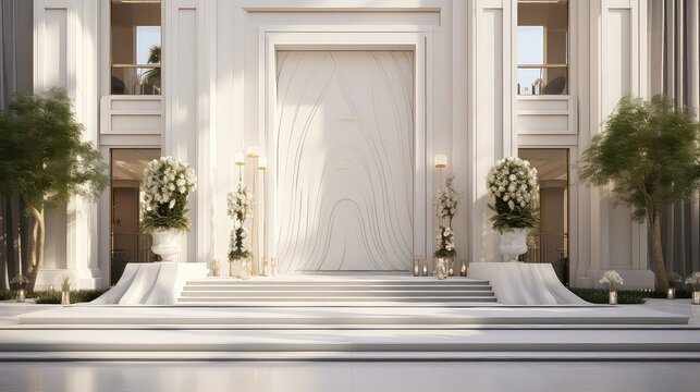 elegant luxury wedding minimalistic background illustration grand template, poster banner, invitation anniversary elegant luxury wedding minimalistic background