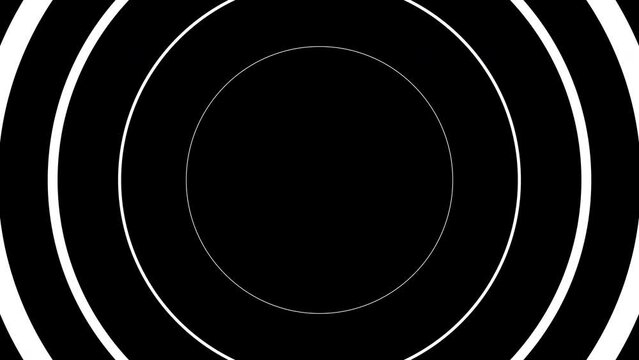 Set of circular transition masks