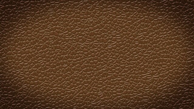 Animated Leather Skin Texture Background (Customizable)