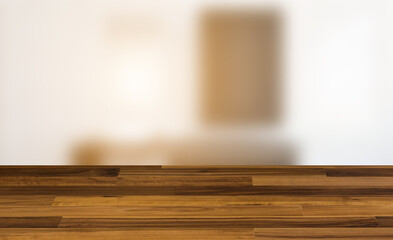 Scandinavian bathroom, classic  vintage interior design. 3D rendering.. Sunset.. Texture Wooden parquet. Flooring. Seamless.