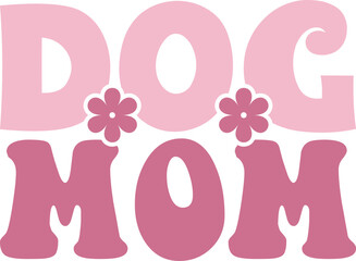 dog retro svg design and digital download