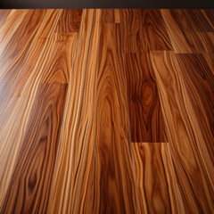 Fototapeta premium Pecan wood grain with a minimalist grid-like pattern 