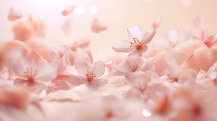 nature beauty wedding flowers background illustration romance petals, spring pink, rose wallpaper...