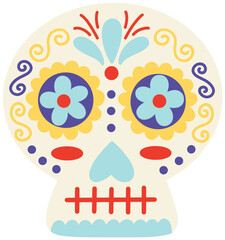 Day of the Dead Sugar Skull
