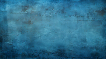 Fototapeta na wymiar Scraped blue background texture. Generative Ai.