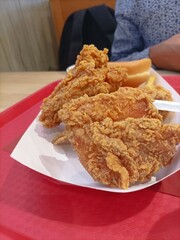 hot spicy barbecue chicken wings with sauce, wings on a plate, chicken wings