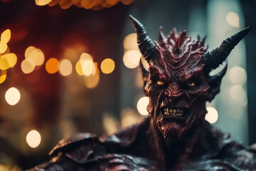 Inferno Personificato, Il Ritratto di un Demone Ardente