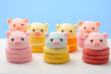 ブタさんのケーキ
