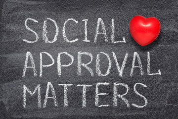 social approval matters heart