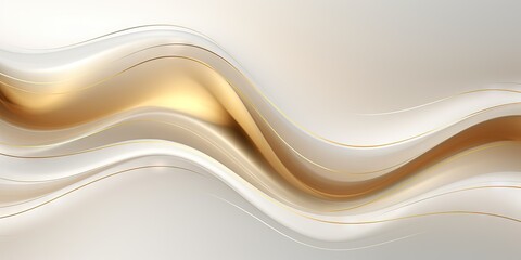 Obraz premium Luxury abstract seamless wallpaper pattern background with gold foil, lines, geometric shapes. Generative AI, AI