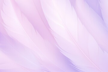 Beautiful Fluffy Pale Purple Color Feather Abstract Feather Background