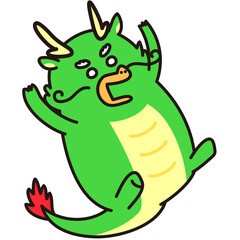 ドラゴン素材No.11 ビックリ