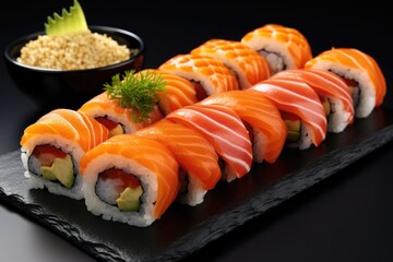 Sushi On A Plate