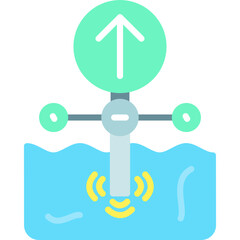 Liquid Level Sensor Icon