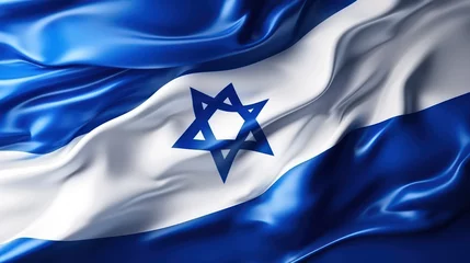 Fotobehang Israel flag © artaris