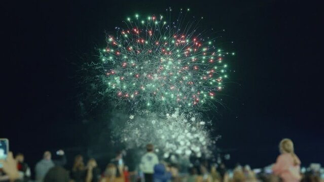 fireworks new years eve celebration 