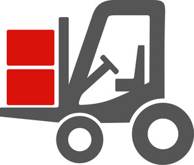 Forklift illustration