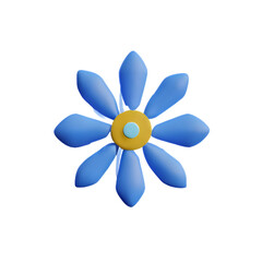 Fototapeta premium Ice Flower Snowflake