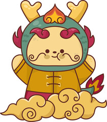  Chinese, cute money, dragon, new year 2024