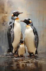  family penguins 