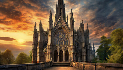 Naklejka premium saint cathedral