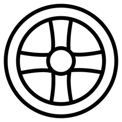 Obraz premium wheel line