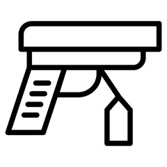 gun with price tag line