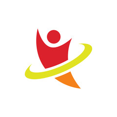 Education logo, Children logo design template, Playgroup, preschool, kindergarten logo template isolated on white background