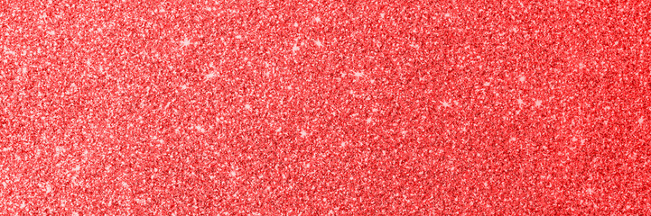 Red glitter background for Christmas holiday decoration metallic wallpaper backdrop design element...