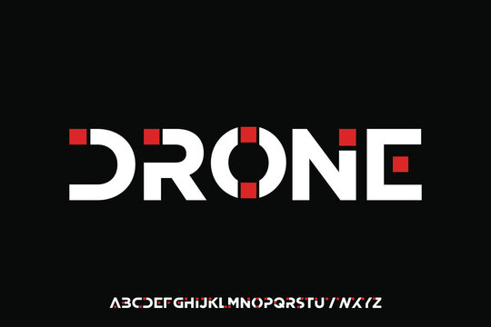 Display alphabet font vector design suitable for headline, poster, logo, logo type and many more