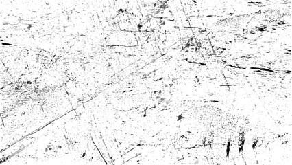 Rough black and white texture vector. Distressed overlay texture. Grunge background. Abstract textured effect. Vector Illustration. Black isolated on white background. 