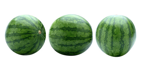 Whole ripe watermelon