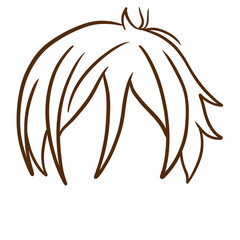 Men Hairstyle Drawing