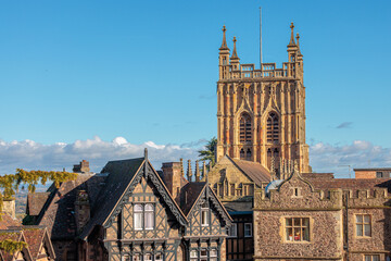 landmark buildings in the Great Malvern, Worcestershire, United Kingdom