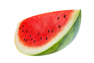 Slice of ripe watermelon