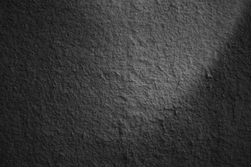 Deurstickers Light on black concrete wall, Grunge backgorund © Dmitri Krasovski