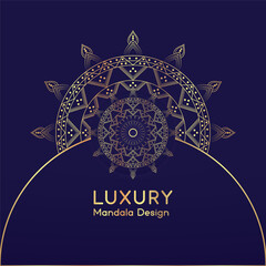 Festive style luxury mandala design .