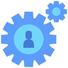 hr management flat icon