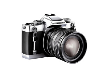 Snapshot Ready Camera Image isolated on Transparent background, Generative Ai