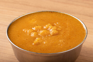 ダールカレー　(豆のカレー)　ベジタブルカレー