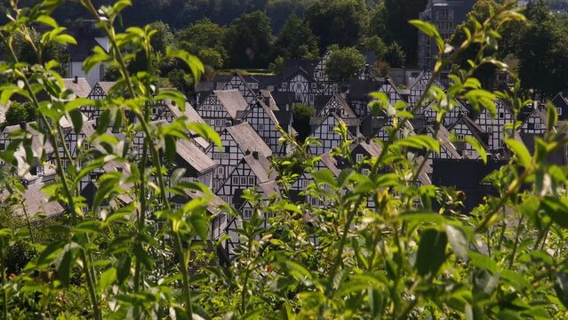 historic freudenberg germany in summer video