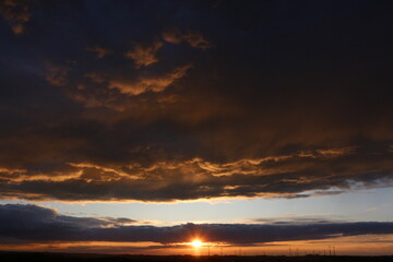 Fototapeta na wymiar Sonneuntergang, Sunset