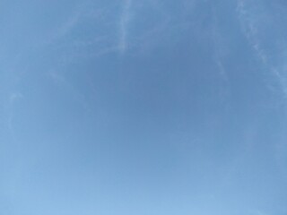 clear blue sky background in summer