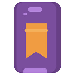 BOOKMARK,insignia,badge,shapes,interface,smartphone.svg