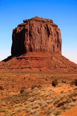 Fototapeta premium Rugged and Desolate Monument Valley Arizona USA Navajo Nation