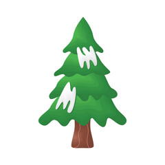 christmas tree illustration