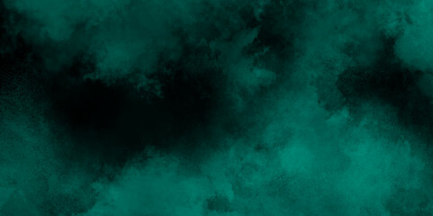 Mint smoke texture on black. Freeze motion of dust splash Abstract background of chaotically mixing puffs of smoke on a dark mint particles explosion on black background graphics pattern lines.