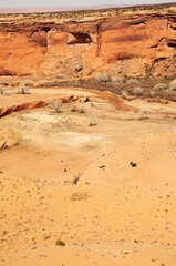 Surrounding Hills and Valley Canyon De Chelly Arizona