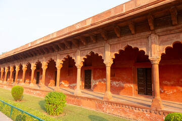 Obraz premium Building near entrance of Taj mahal,Agra,India